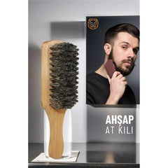 At Kılı Sakal Tarama Fırçası BlackRodeo Design 717098