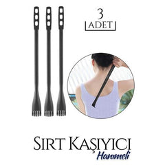 Takaz Global Hanımeli Sırt Kaşıma Aparatı  3 lü Aile Paketi