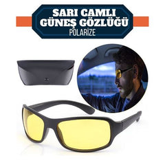 Takaz Global Polarize UV400 Sarı Camlı Güneş Gözlüğü 714857
