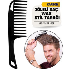 Takaz Global Jöleli Saç Wax Stil Tarağı
