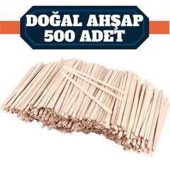 Takaz Global Organik Ahşap Çay Kaşığı 500 Adet 717046