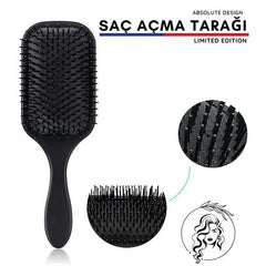Takaz Global Absolute Black Saç Açma Tarağı Limited Edition