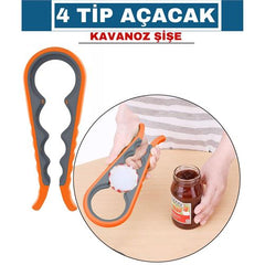 Takaz Global Wangsness 4 Tip Kavanoz Şişe Açacağı 717197