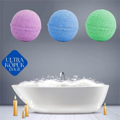 Takaz Global 3 lü Jakuzi Küvet Banyo Bombası Topu 540 Gr