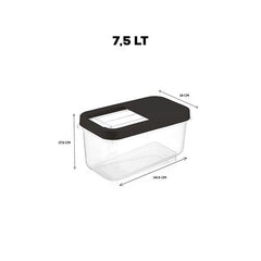 Takaz Global Reagan Tablet ve Deterjan Saklama Kutusu 7.5 lt ANTRASİT