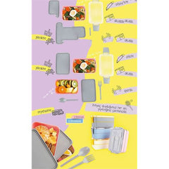 Takaz Global Pianca 2 Katlı Yemek Kabı 4 lü Set 717978