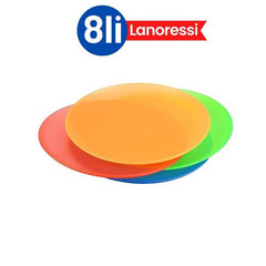 Takaz Global Lanerossi 8 li Renkli Tabak Seti