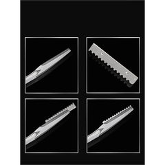 Takaz Global Saç Sakal İnceltme Usturası Metal Absolute Design