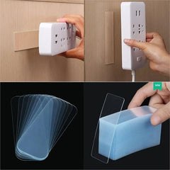 Takaz Global Pvc Nano Çift Taraflı Yapıştırıcı 60 ADET Sonsuz Alanda Kullanım