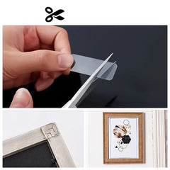 Takaz Global Pvc Nano Çift Taraflı Yapıştırıcı 60 ADET Sonsuz Alanda Kullanım