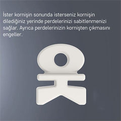 Takaz Global Perde Korniş Finali Sonu 36 Adet CraftMe Design
