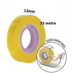 Takaz Global Para Bandı Küçük Makinelere 12mm 33 Mt  6 ADET