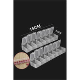 Takaz Global İlaç Takip Kutusu 7 Gün 7 Bölme Fauget Design