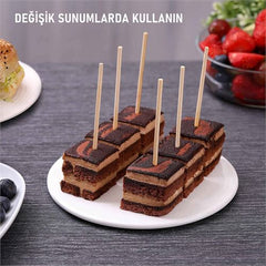 Takaz Global Izgara Çöp Şiş Çubukları 30 cm Bambu 120 Adet