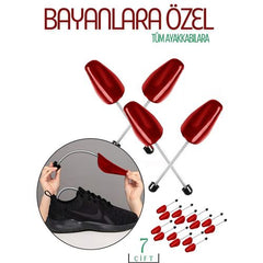 Takaz Global 7 ÇİFT Yaylı Ayakkabı Kalıbı Bayan 36-41 NO