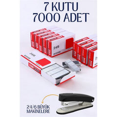 Takaz Global 7 KUTU 7.000 Adet Büyük Zımba Teli