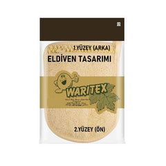 Takaz Global 2 Yüzeyli Banyo Lifi 2 li Aile Paketi Waritex Design