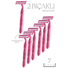 Takaz Global Bayan Banyo Jileti Bikini Bölgeleri 7 li PAKET