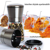 Takaz Global 2 li Baharat Tuz Öğütücü Set Dees Dickerhoof Design