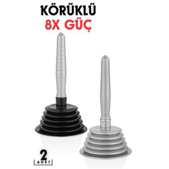 Takaz Global Körüklü Lavabo Açıcı Pompa 2 ADET ProGrade Design