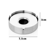 Takaz Global Mini Hazneli Küllük Paslanmaz Çelik 2 li Scotch Design