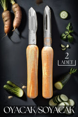Soyacak Oyacak Ahşap Saplı 2 li Set Scopelliti Design