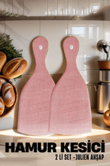 Ahşap Hamur Kesici Spatula 2 li SET 719192