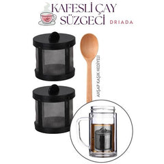 Takaz Global Kafes Çay Süzgeci 2 ADET Driada Design