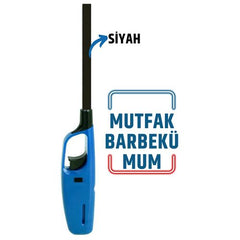 Takaz Global MasBlack Emniyetli Mutfak Barbekü Şömine Çakmağı