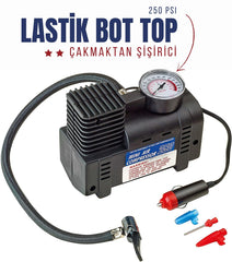 Oto Çakmağından Çalışan Lastik Şişirici Kompresör