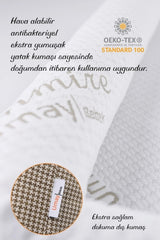Çantalı Taşınabilir Reflü Yatağı, Babynest, Anne Çantası KREM