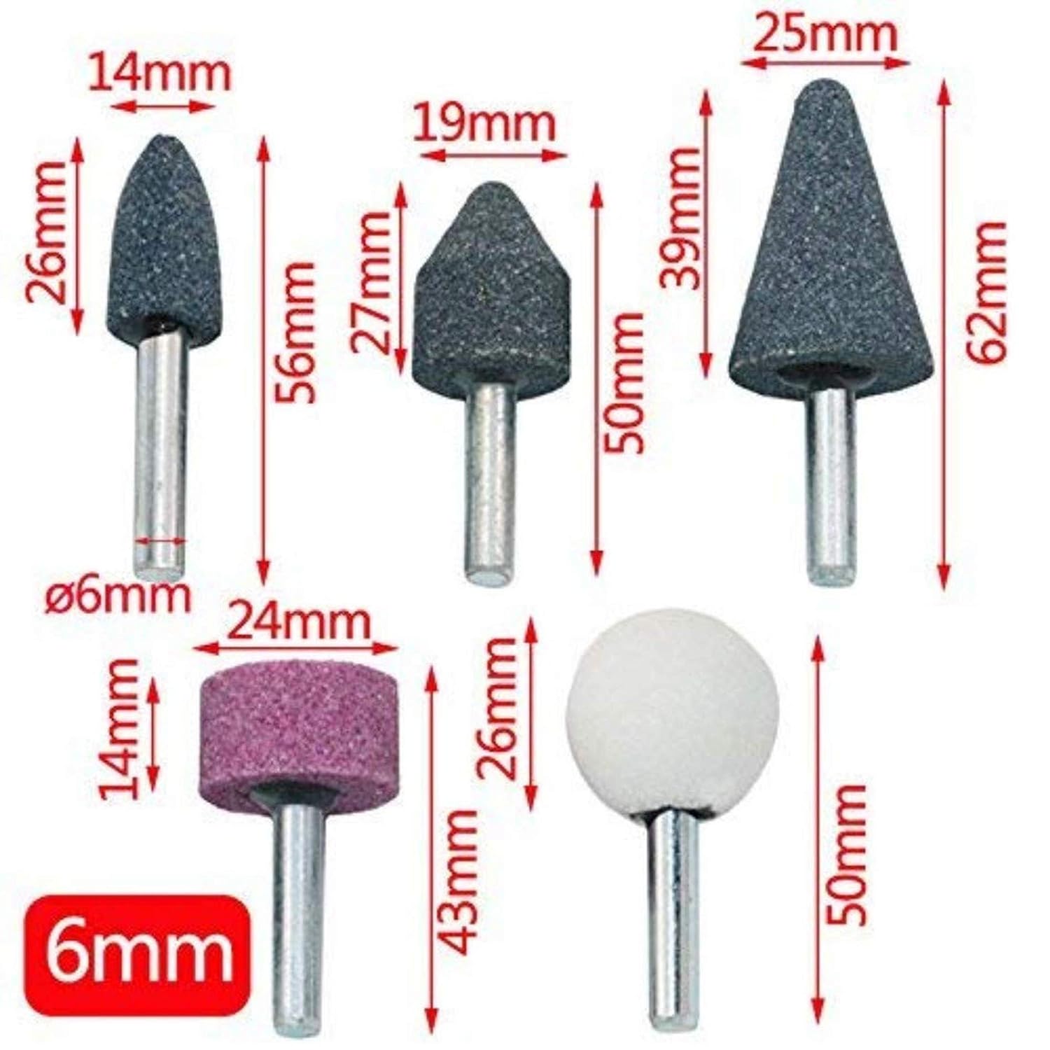 Mini Taşlama 10 lu Set