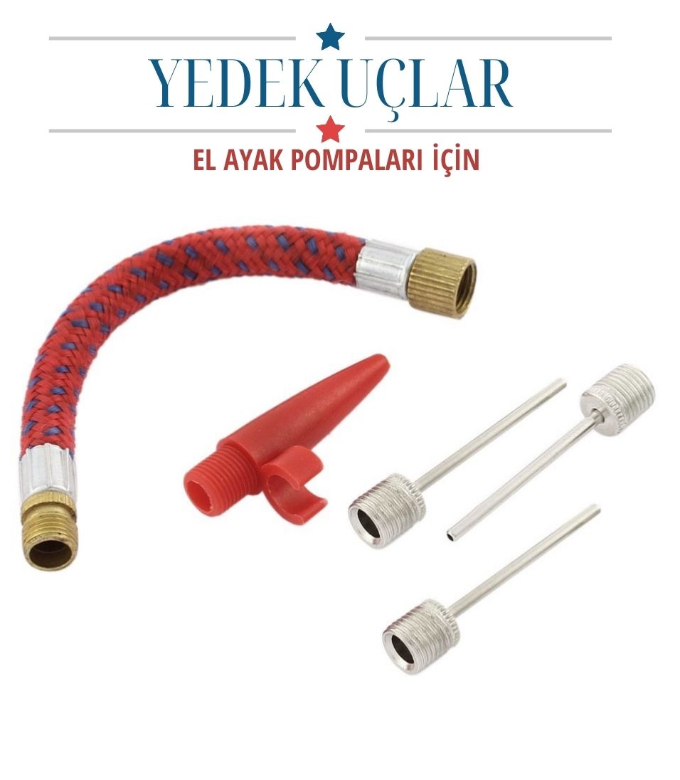 Çok Yönlü Şişirici El Pompası Aparat Seti Hediyeli 428751