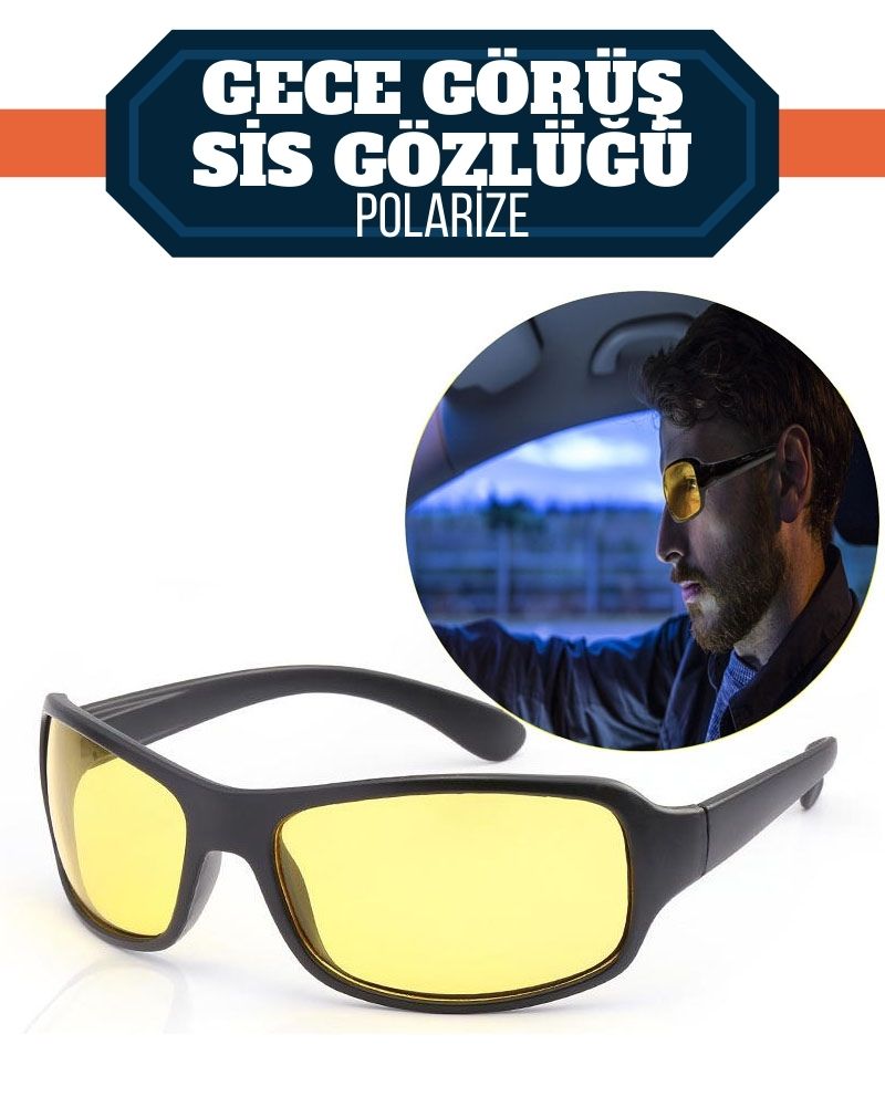 Bisiklet Gece Sürüş ve Sis Gözlüğü