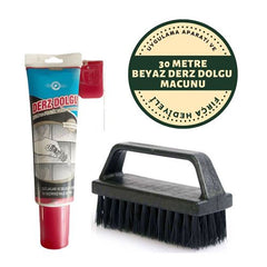 Takaz Global 30 Metre Fayans Derz Mutfak Banyo Beyaz Dolgu Macunu