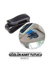 Araç Içi Güneş Gözlüğü Kart Tutucu Klips