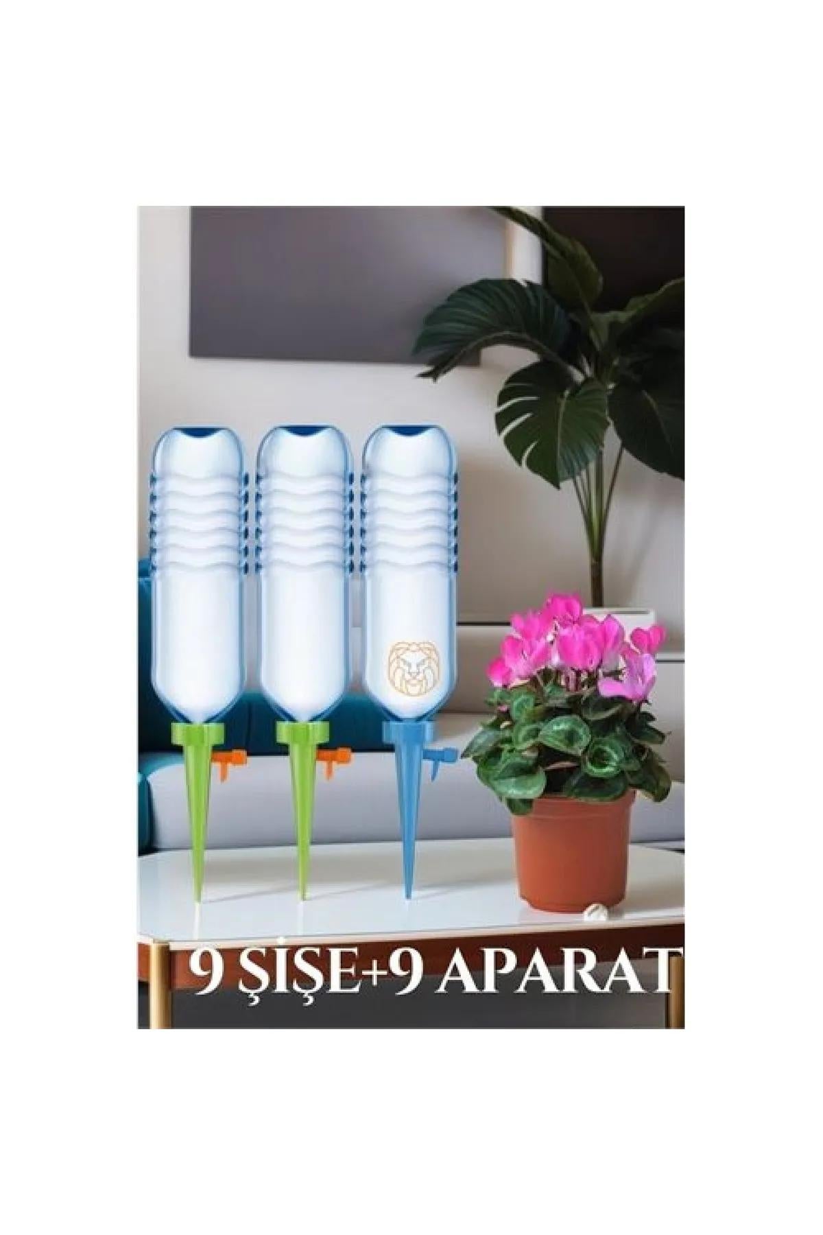 Çiçek Damlama Sulama Şişe Aparat 18 Li Set Seti 719678