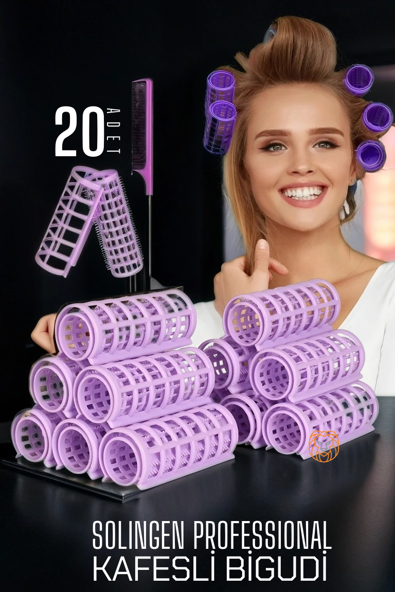 Kafes Gece Bigudisi 2.5 cm 20 Adet