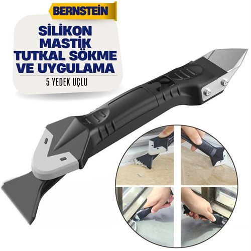 Bernstein Silikon Mastik Tutkal Sökme ve Uygulama Kiti