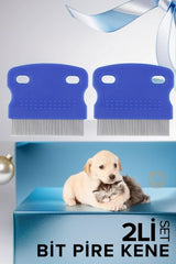 Kedi Köpek Bit Pire Tarağı 2 li SET Gracia Design