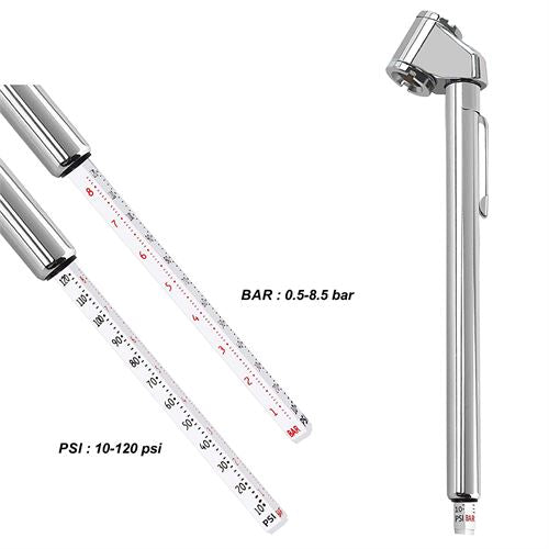 Takaz Global Metal Kasalı 120 Psi Lastik Hava Ölçme Saati