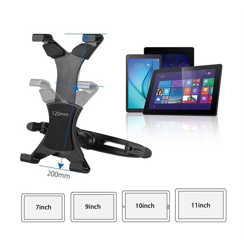Takaz Global Arka Yolculara Koltuk Başlığına Tablet Tutucu