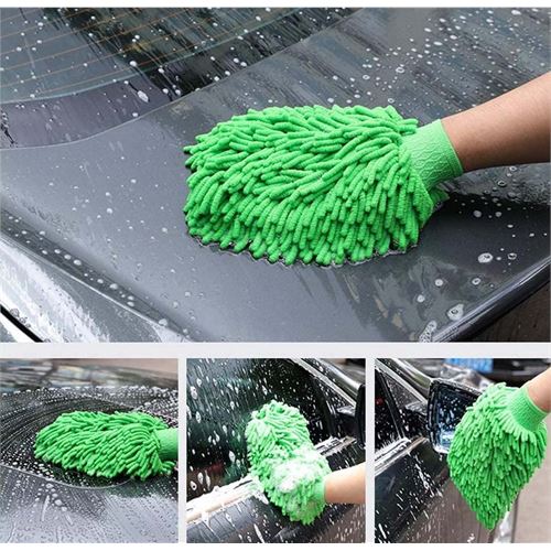 Takaz Global Microfiber Yünlü Oto Yıkama ve Temizlik Eldiveni