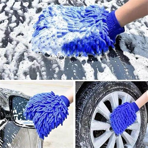 Takaz Global Microfiber Yünlü Oto Yıkama ve Temizlik Eldiveni