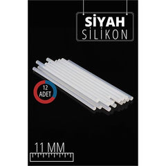 Takaz Global 11 mm 12 Adet Sıcak Silikon 427037