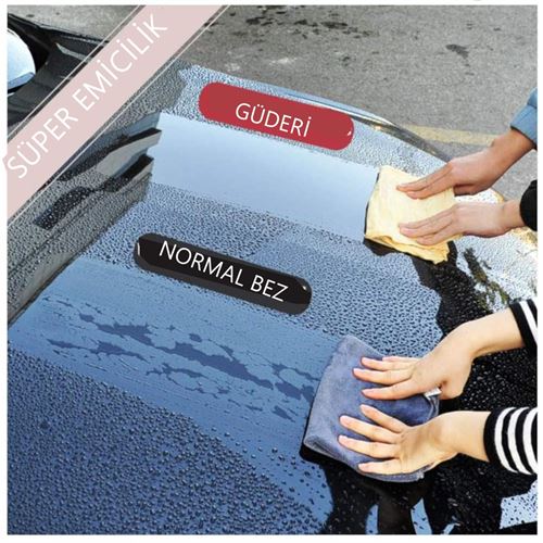 Takaz Global %100 Natural Güderi Bez 50X70 CM