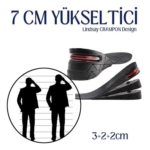 Takaz Global 3 SET 7 Cm Yükseltici Ayak Tabanlığı L.CRAMPON Design