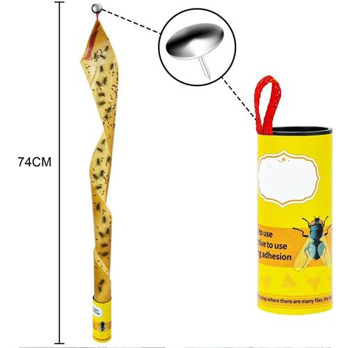 Takaz Global 12 Adet Yapışkanlı Sinek Kapanı 74 cm