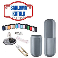 Takaz Global Dikiş İğne İplik Seti Özel Kutulu