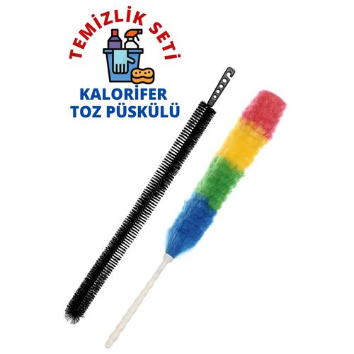 Takaz Global Kalorifer Temizleme Fırçası Temizlik Püskül Seti